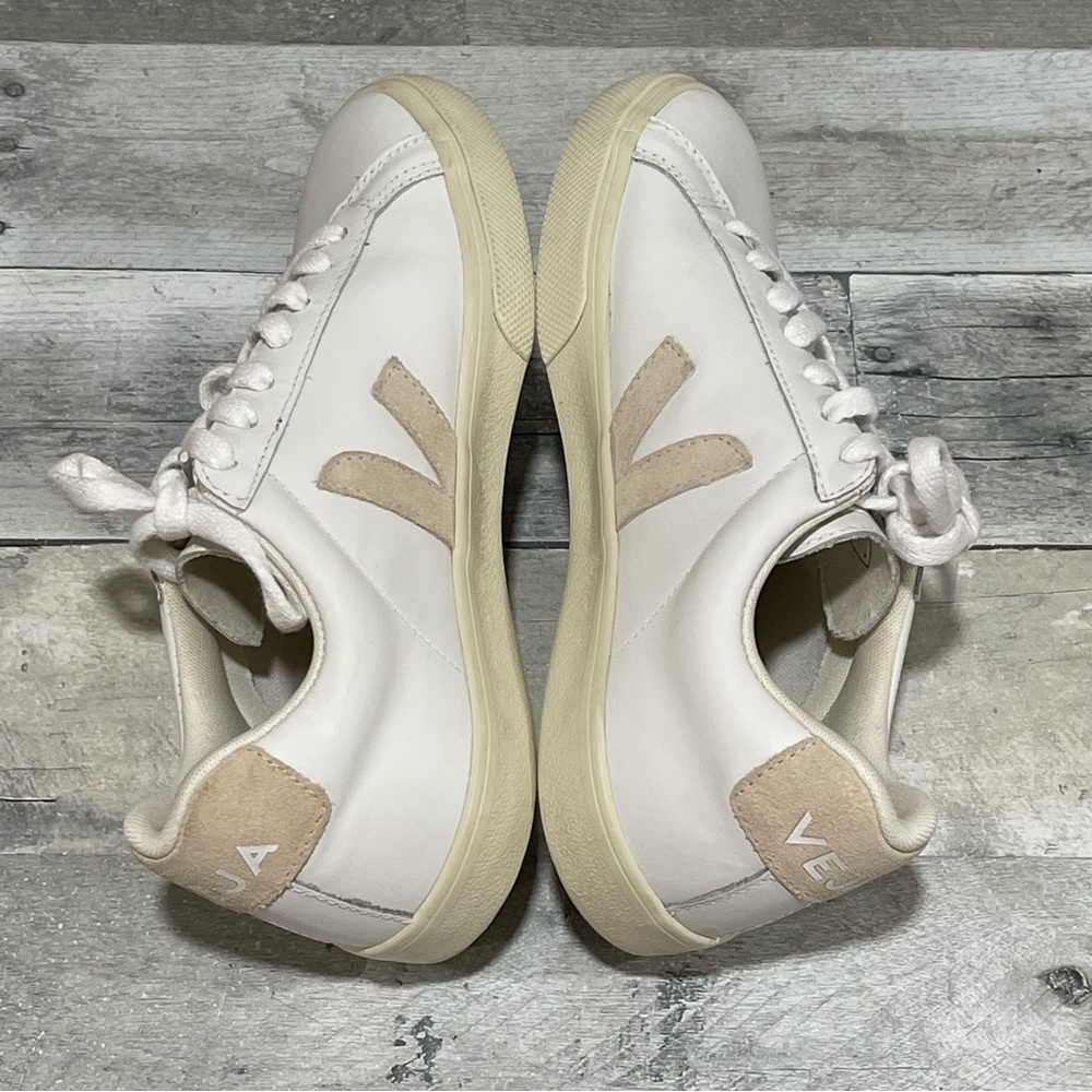 VEJA ESPLAR WOMENS SNEAKERS - EXTRA WHITE SABLE - SZ - 6.US / 37.EU - Picture 5 of 10